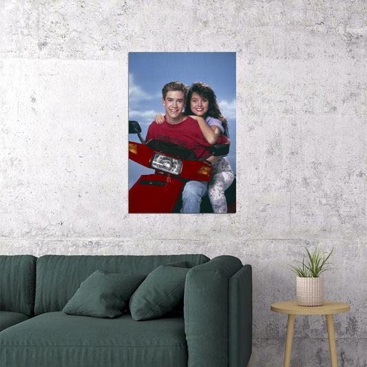 Saved By The Bell Retro 1990s Movie Poster Classic Tv Nostalgia Wall Art - xonomax