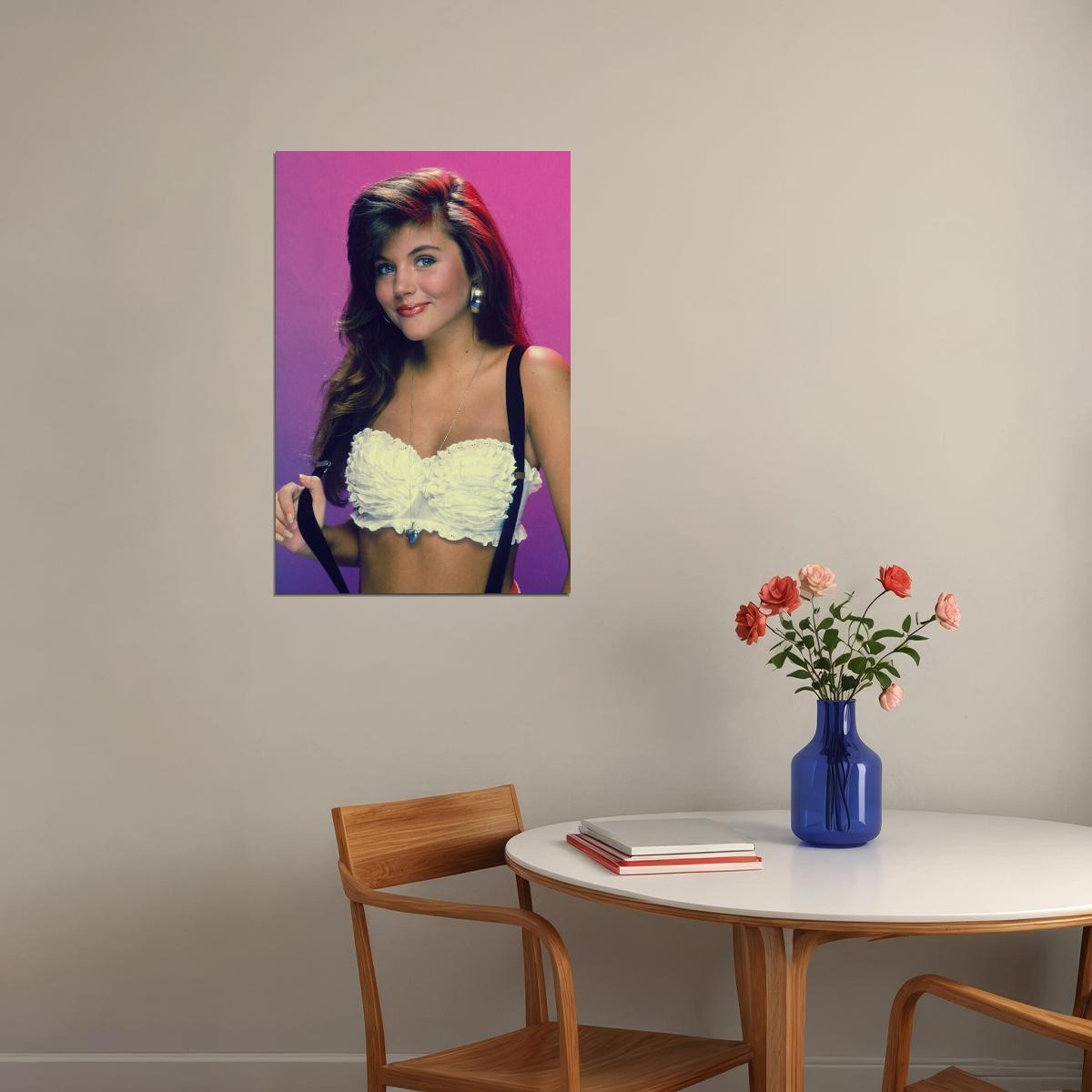 Saved By The Bell's Kelly Kapowski Retro 1990s Movie Poster Classic Tv Nostalgia Wall Art - xonomax