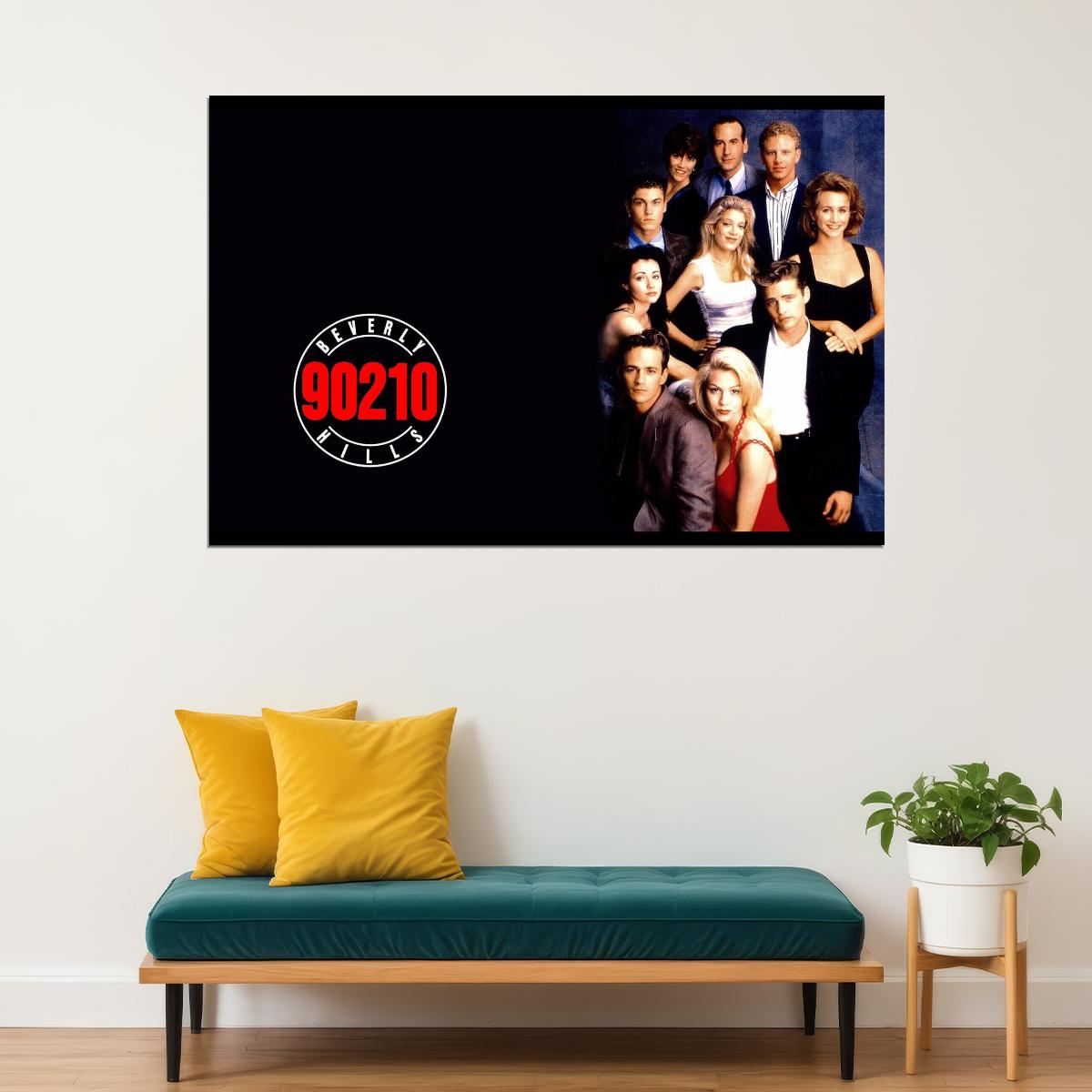 90210 Tv Series Movie Poster Drama Series Wall Art 80s 90s Show Print - xonomax