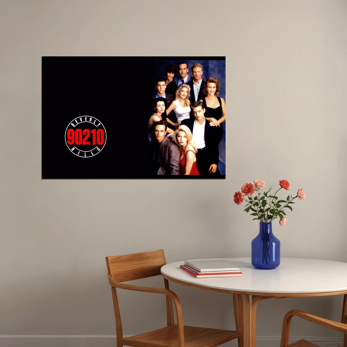 90210 Tv Series Movie Poster Drama Series Wall Art 80s 90s Show Print - xonomax