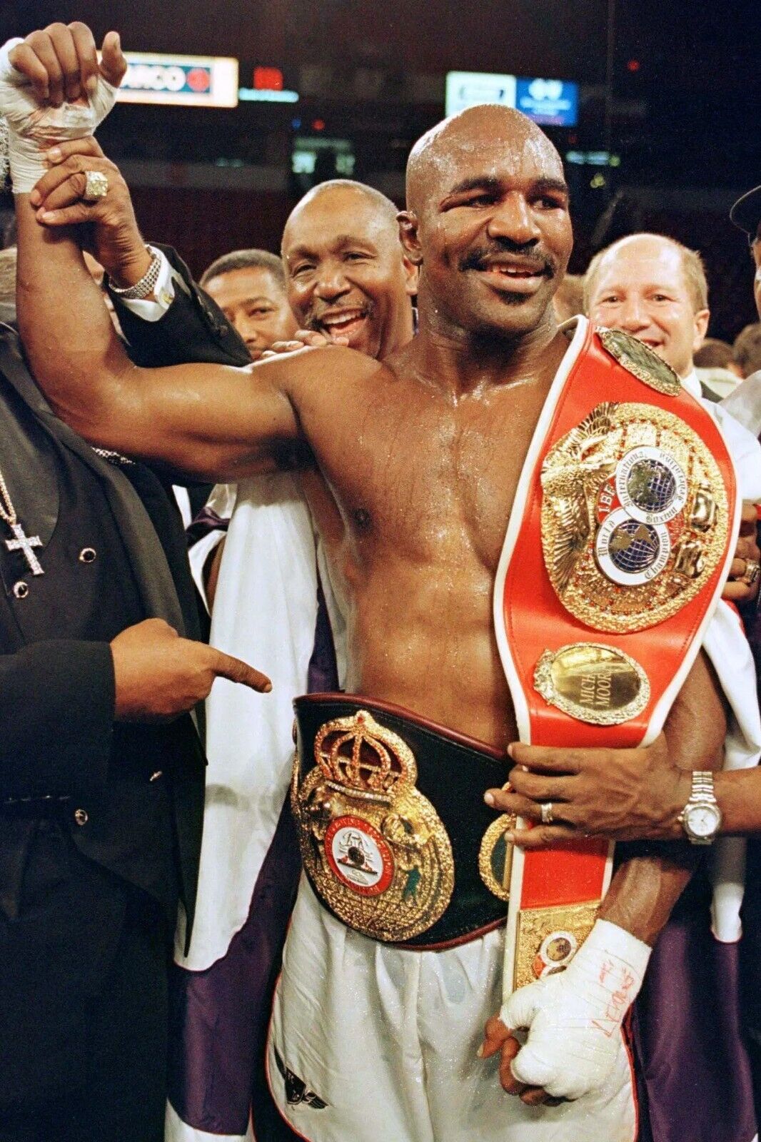 Evander Holyfield Boxing Poster Heavyweight Champion Wall Art Motivational Sports Print - xonomax