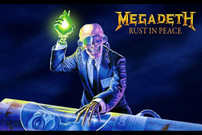 Megadeth Music Poster Iconic Heavy Metal Band Wall Print