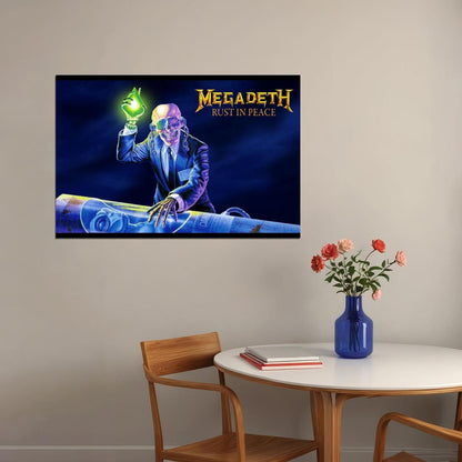 Megadeth Music Poster Iconic Heavy Metal Band Wall Print