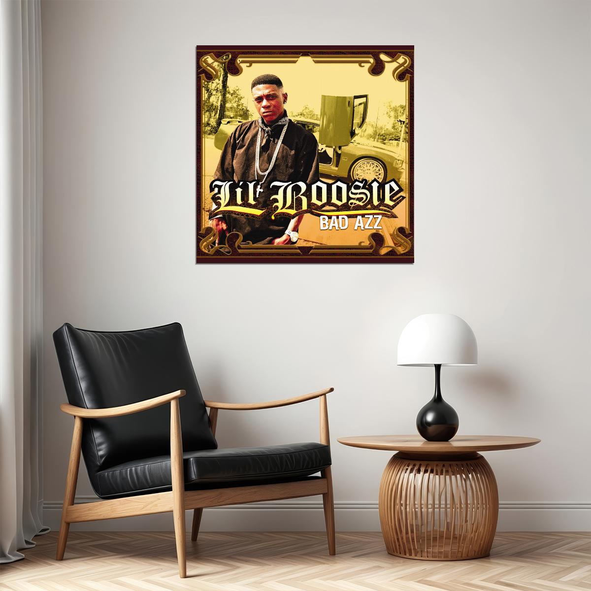 Lil Boosie Music Poster Rap Rapper Wall Art