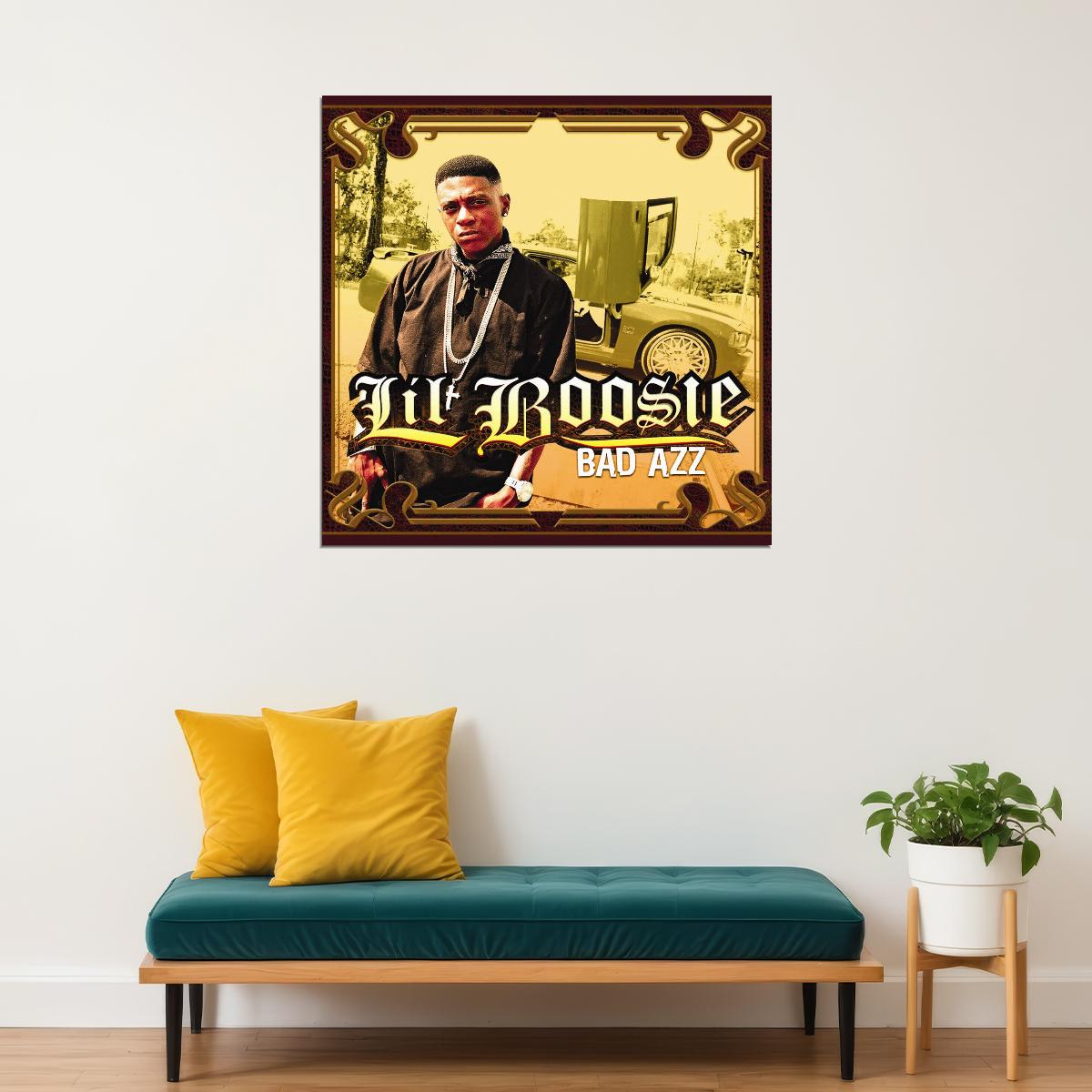 Lil Boosie Music Poster Rap Rapper Wall Art