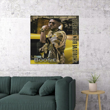 Lil Boosie Music Poster Rap Rapper Wall Art