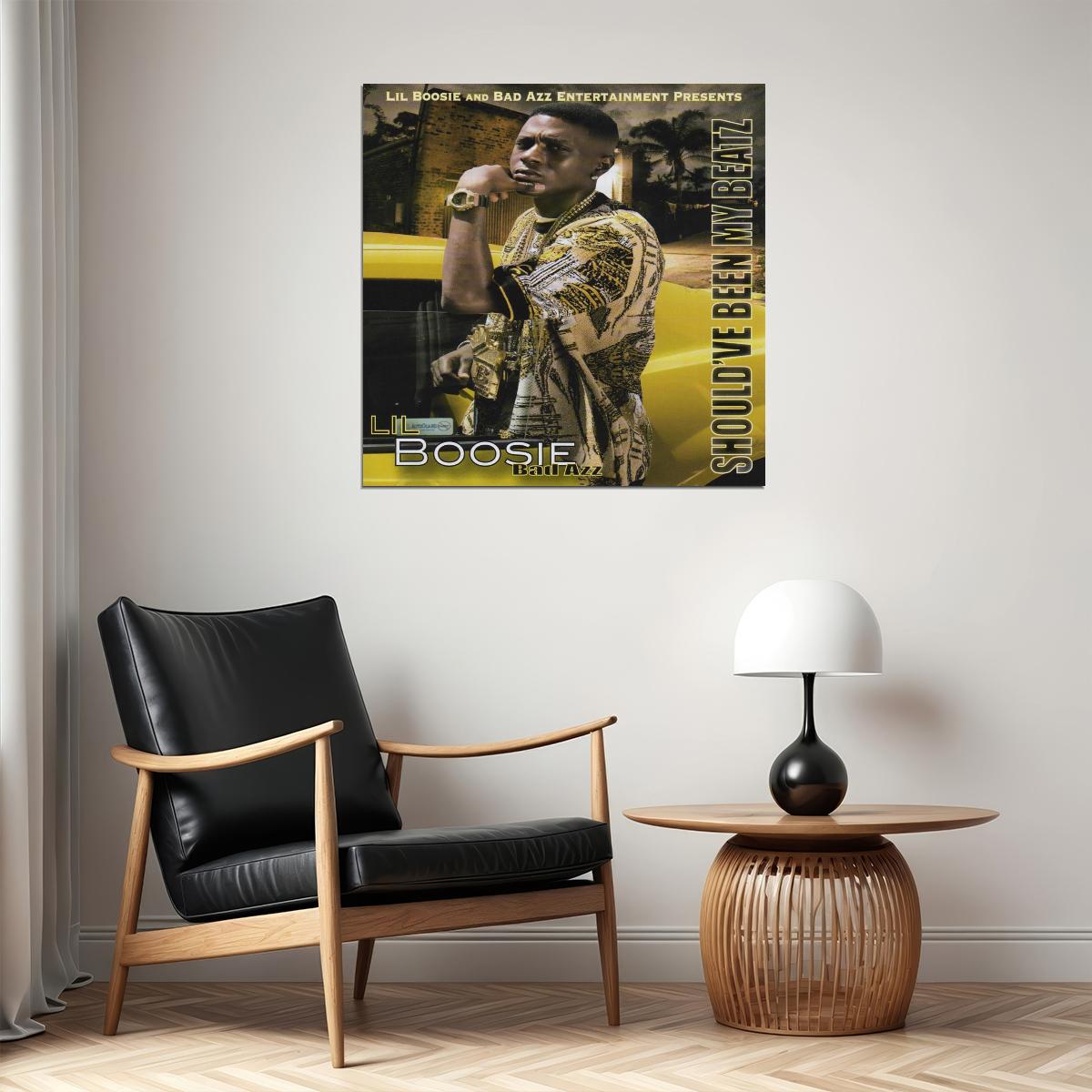 Lil Boosie Music Poster Rap Rapper Wall Art