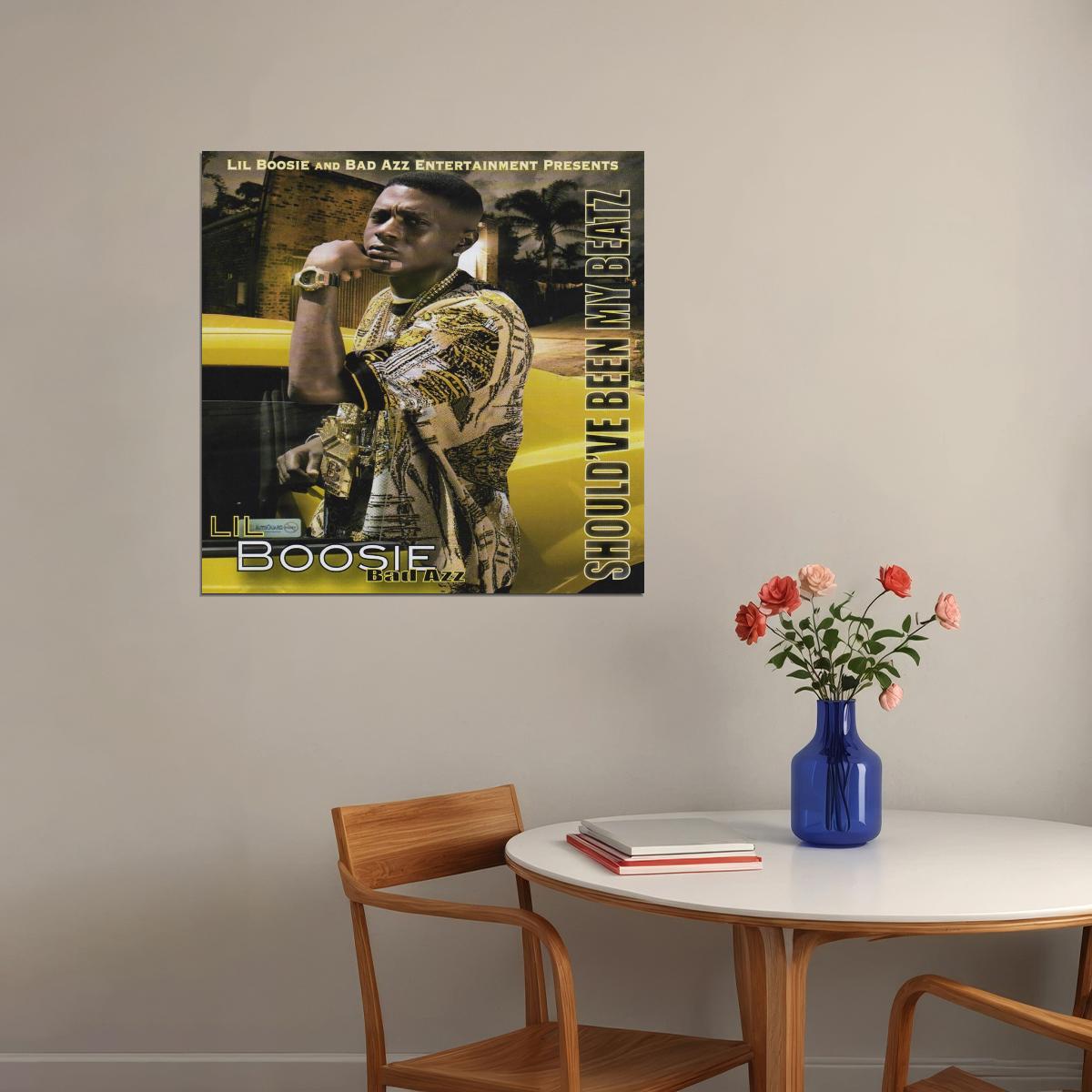 Lil Boosie Music Poster Rap Rapper Wall Art