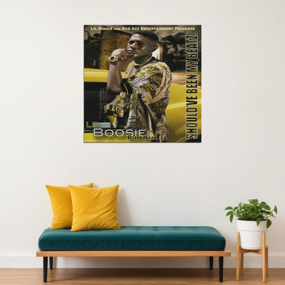 Lil Boosie Music Poster Rap Rapper Wall Art