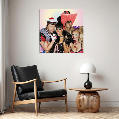 Vengaboys Music Group Poster Iconic 90s Eurodance Band Retro Pop Culture Print