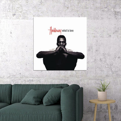 Haddaway Album Cover Art Dance Music Poster 90s Artist Music Print