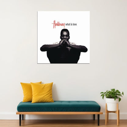 Haddaway Album Cover Art Dance Music Poster 90s Artist Music Print