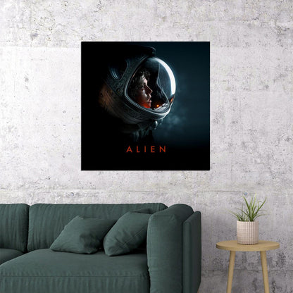 Alien Ellen Ripley Poster Sci-fi Movie Wall Art Heroine Classic Film Print