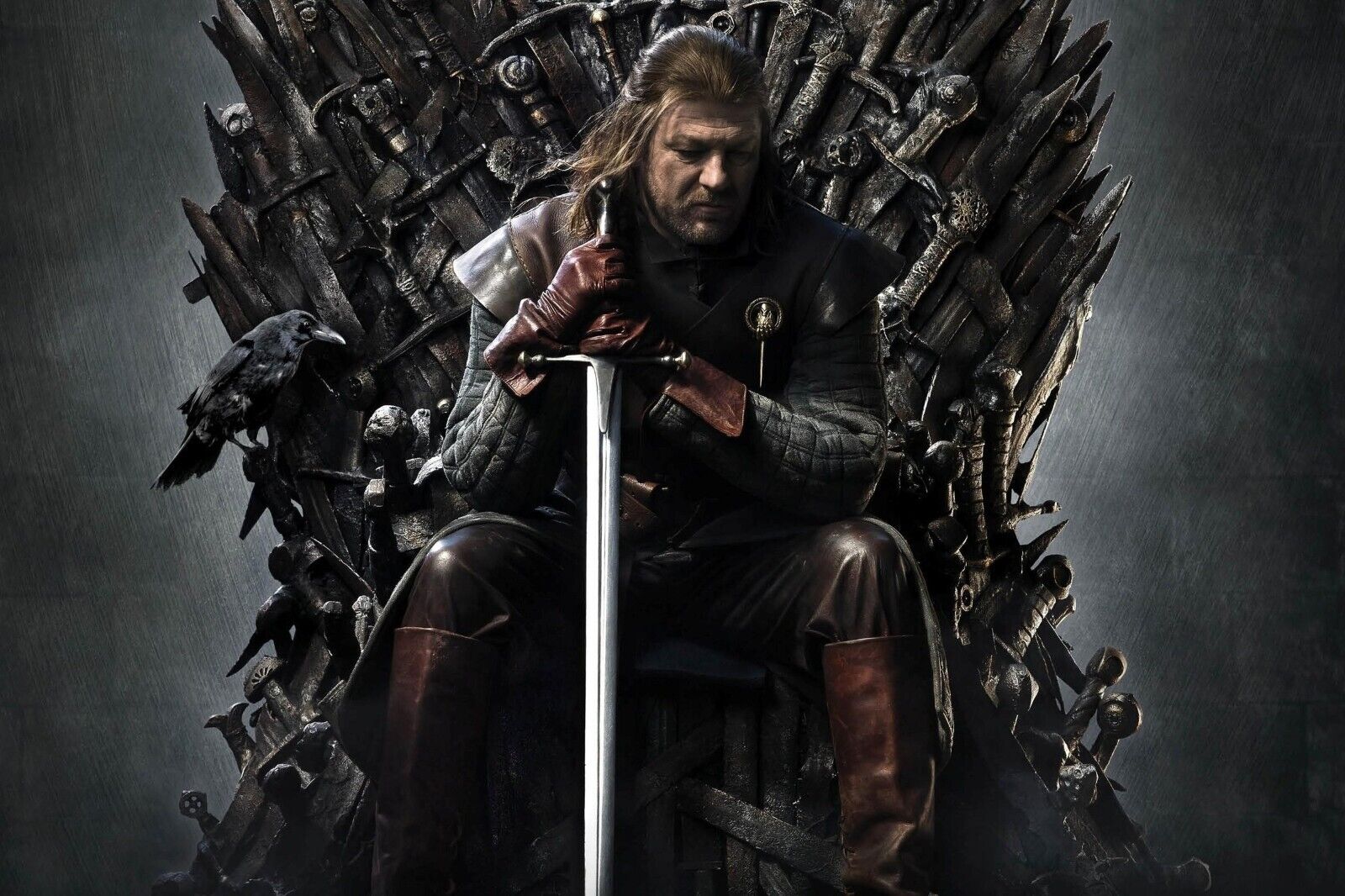 Game Of Thrones Ned Stark Tv Series Poster Fantasy Drama Wall Art Hbo Show Print - xonomax