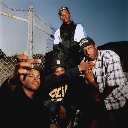 N.w.a Music Poster Iconic Rap Legends Wall Print