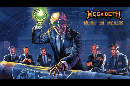 Megadeth Music Poster Iconic Heavy Metal Band Wall Print