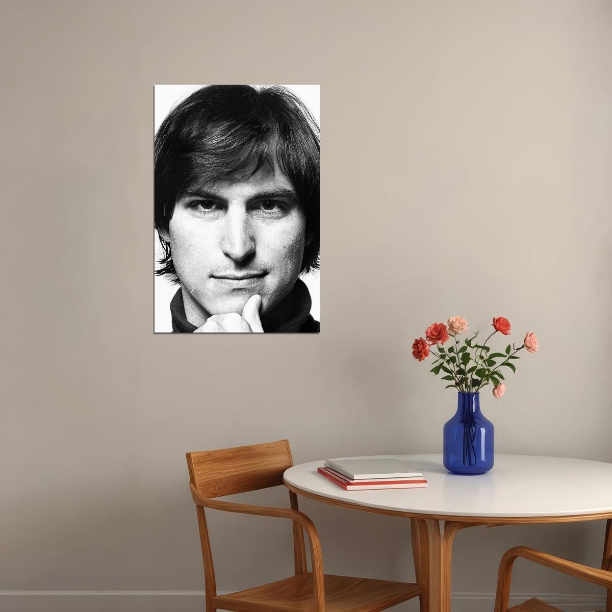 Steve Jobs Famous Ceo Tech Poster Inspirational Print