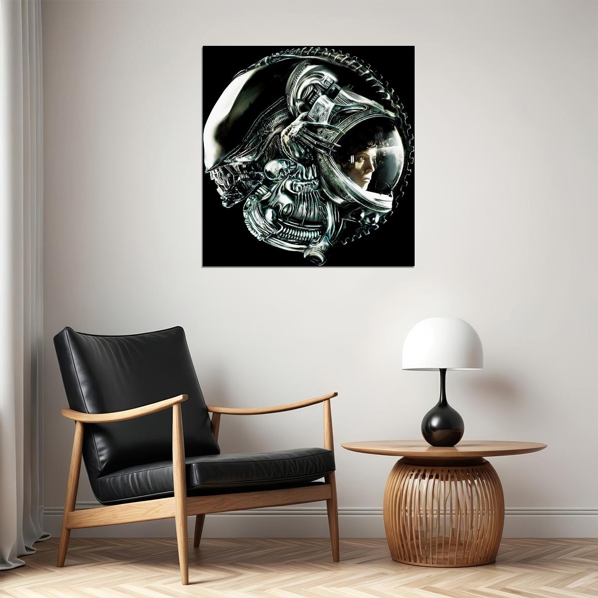 Alien Ellen Ripley Poster Sci-fi Movie Wall Art Heroine Classic Film Print - xonomax