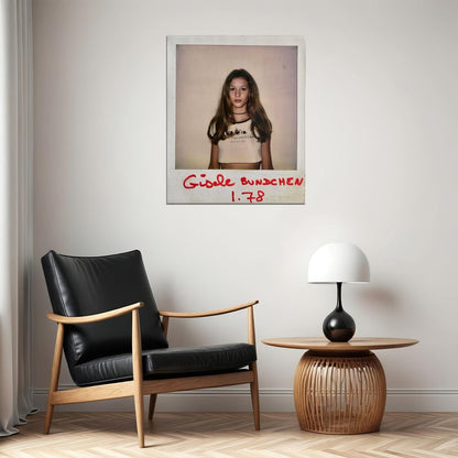 Super Model Gisele Bündchen Fashion Poster Iconic Supermodel Wall Art