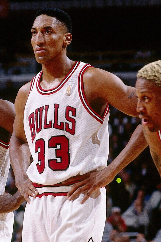 Scottie Pippen Nba Poster Famous Basketball Star Motivational Sports Print