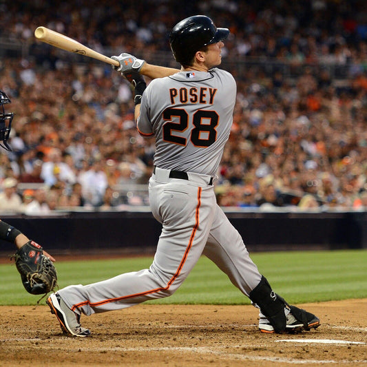 Buster Posey Baseball Poster Mlb Player Wall Art San Francisco Giants Sports Print - xonomax
