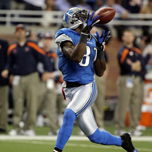 Calvin Johnson Detroit Lions Football Poster Nfl Star Wall Art Sports Print - xonomax