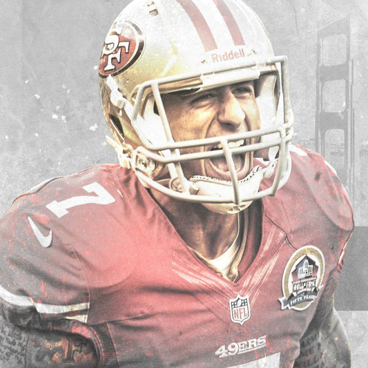 Colin Kaepernick Football Poster Nfl Quarterback Wall Art Motivational Sports Print - xonomax