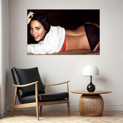 Sexy Model Olivia Munn Beautiful Girl Poster Stunning Beauty Wall Print