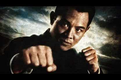 Jet Li Poster Action Movie Star Actor Martial Arts Wall Art