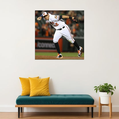 Manny Machado Baseball Poster Famous Mlb Player Wall Art - xonomax