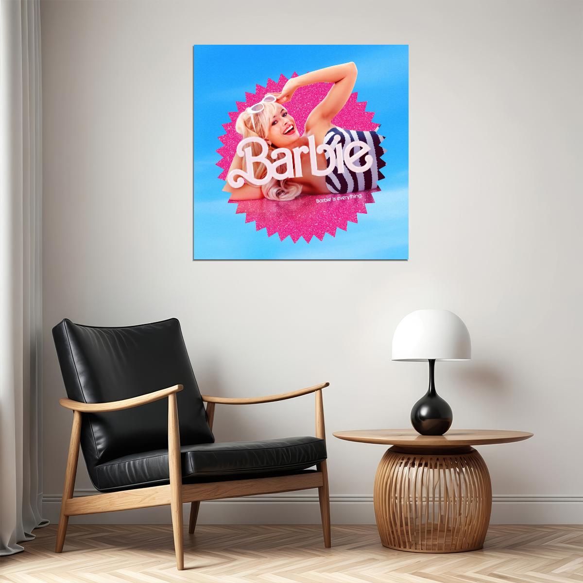 Barbie Movie 2023 Poster Live-action Film Wall Art Fashion Doll Print - xonomax