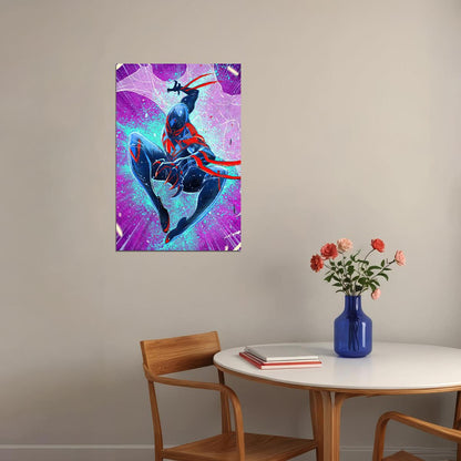 Spider-man 2099 Comic Book Poster Futuristic Hero Print