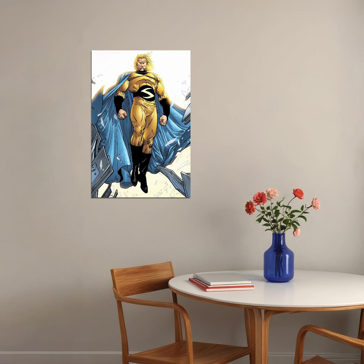 The Sentry Marvel Comics Poster Iconic Superhero Art Print