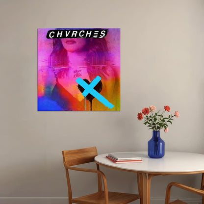 Chvrches Album Cover Art Synth-pop Music Poster Band Music Print