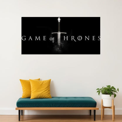 Game Of Thrones Tv Series Poster Fantasy Drama Wall Art Hbo Show Print - xonomax