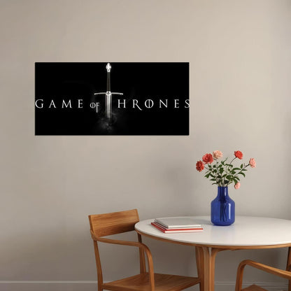 Game Of Thrones Tv Series Poster Fantasy Drama Wall Art Hbo Show Print - xonomax