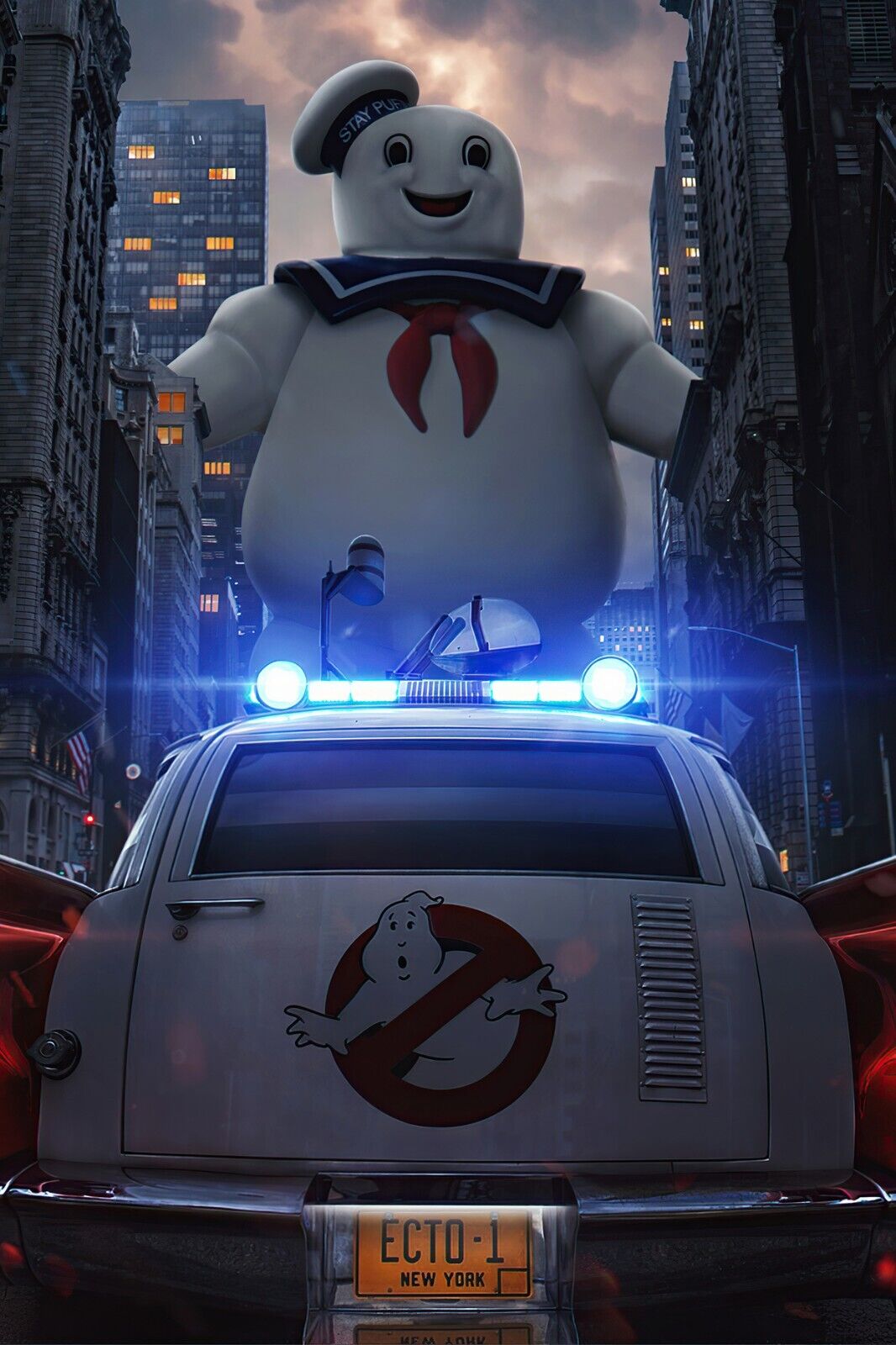 Ghostbusters Movie Poster Comedy Film Wall Art Classic 80s Print - xonomax