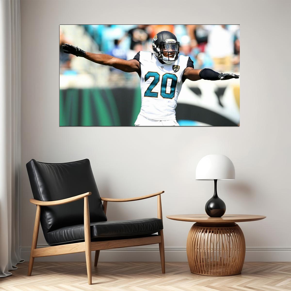 Jalen Ramsey Nfl Football Player Poster Motivational Sports Wall Art - xonomax