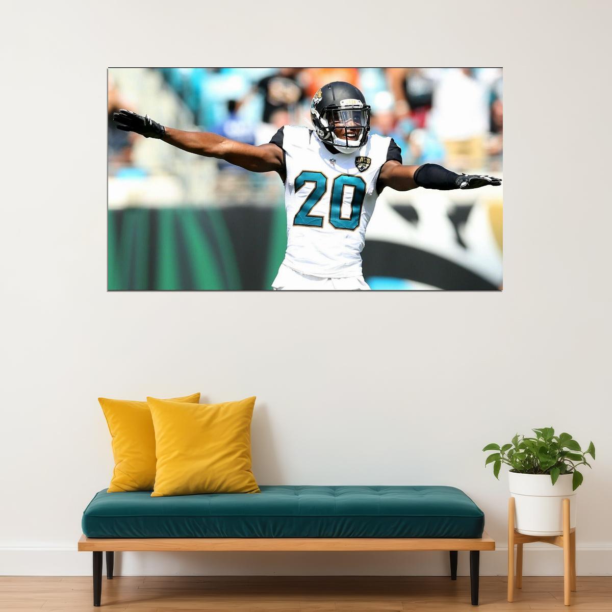 Jalen Ramsey Nfl Football Player Poster Motivational Sports Wall Art - xonomax