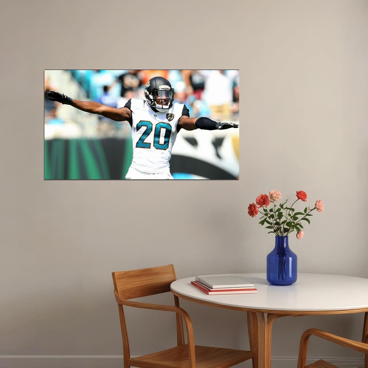 Jalen Ramsey Nfl Football Player Poster Motivational Sports Wall Art - xonomax
