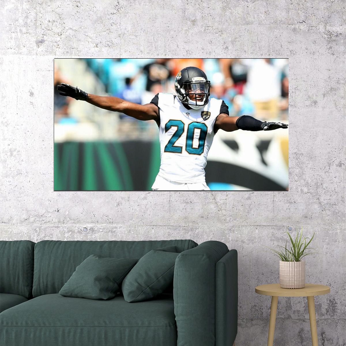 Jalen Ramsey Nfl Football Player Poster Motivational Sports Wall Art - xonomax