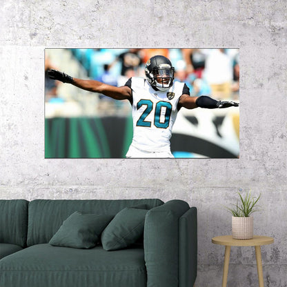 Jalen Ramsey Nfl Football Player Poster Motivational Sports Wall Art - xonomax
