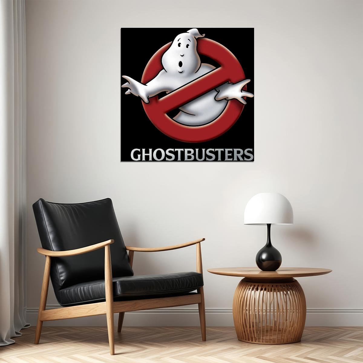 Ghostbusters Movie Poster Comedy Film Wall Art Classic 80s Print - xonomax