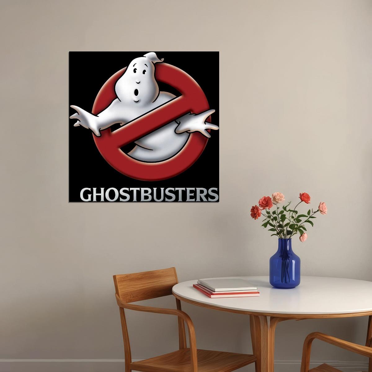 Ghostbusters Movie Poster Comedy Film Wall Art Classic 80s Print - xonomax
