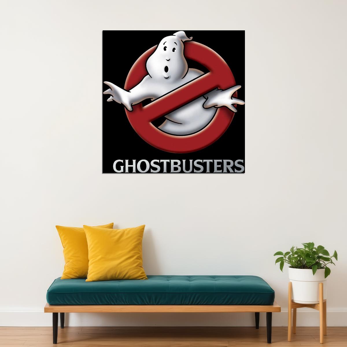 Ghostbusters Movie Poster Comedy Film Wall Art Classic 80s Print - xonomax