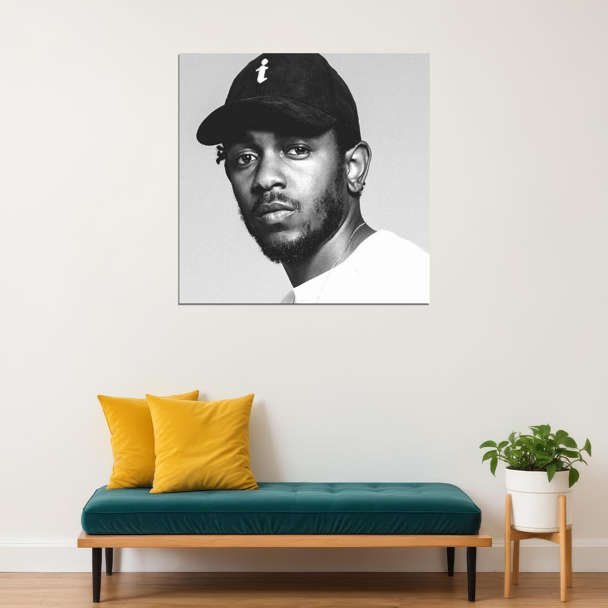 Kendrick Lamar Music Poster Rap Artist Wall Print