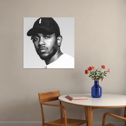 Kendrick Lamar Music Poster Rap Artist Wall Print