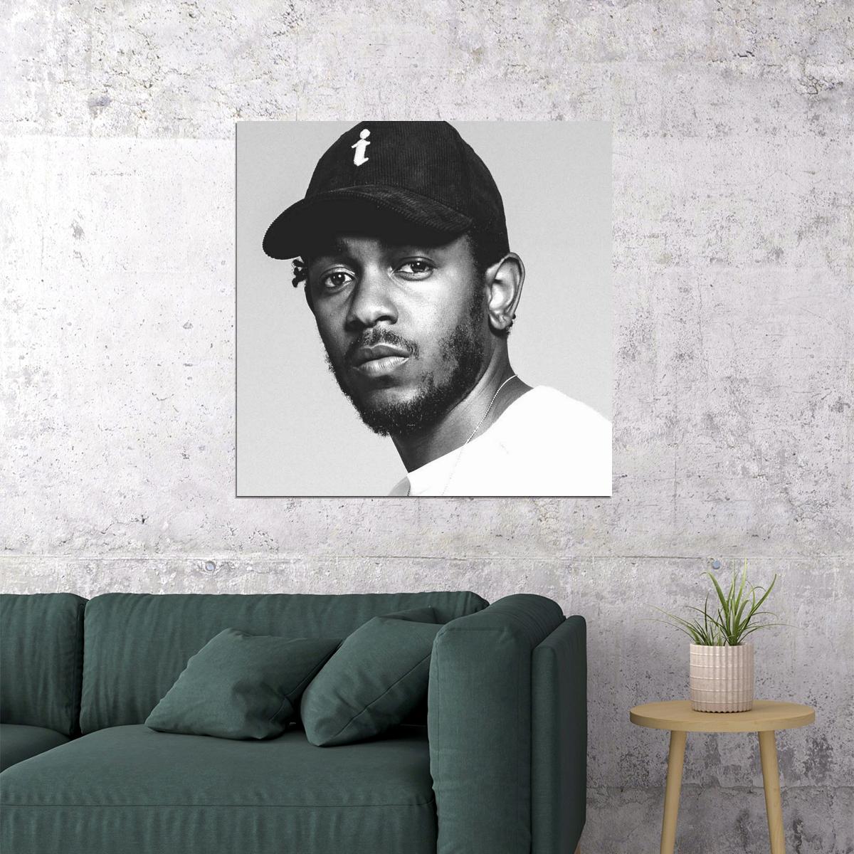 Kendrick Lamar Music Poster Rap Artist Wall Print