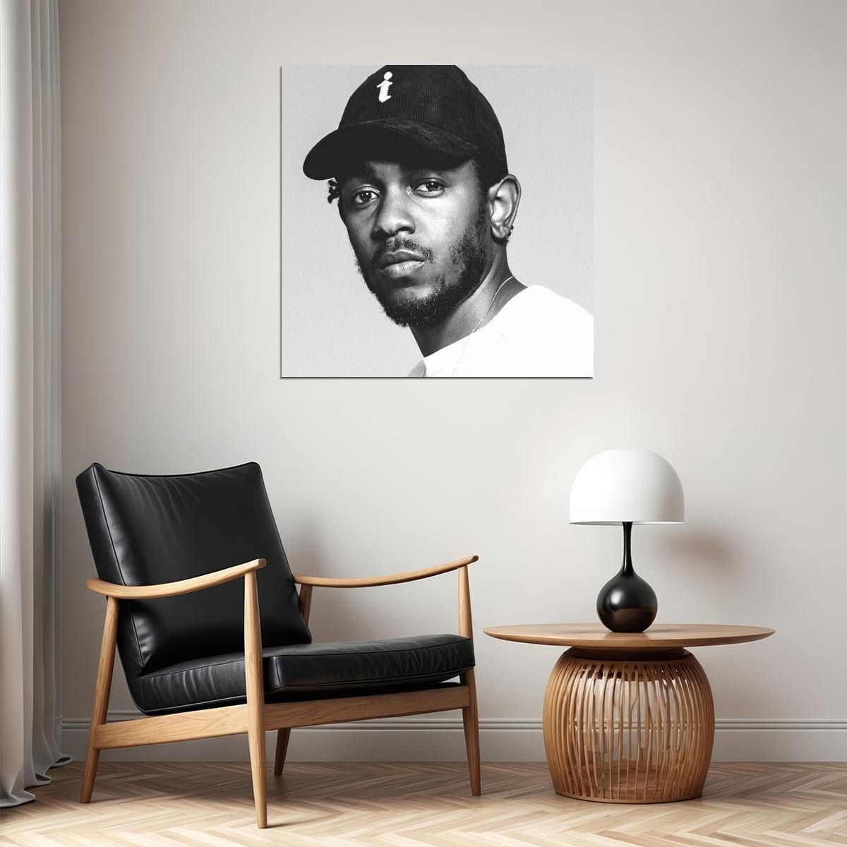 Kendrick Lamar Music Poster Rap Artist Wall Print