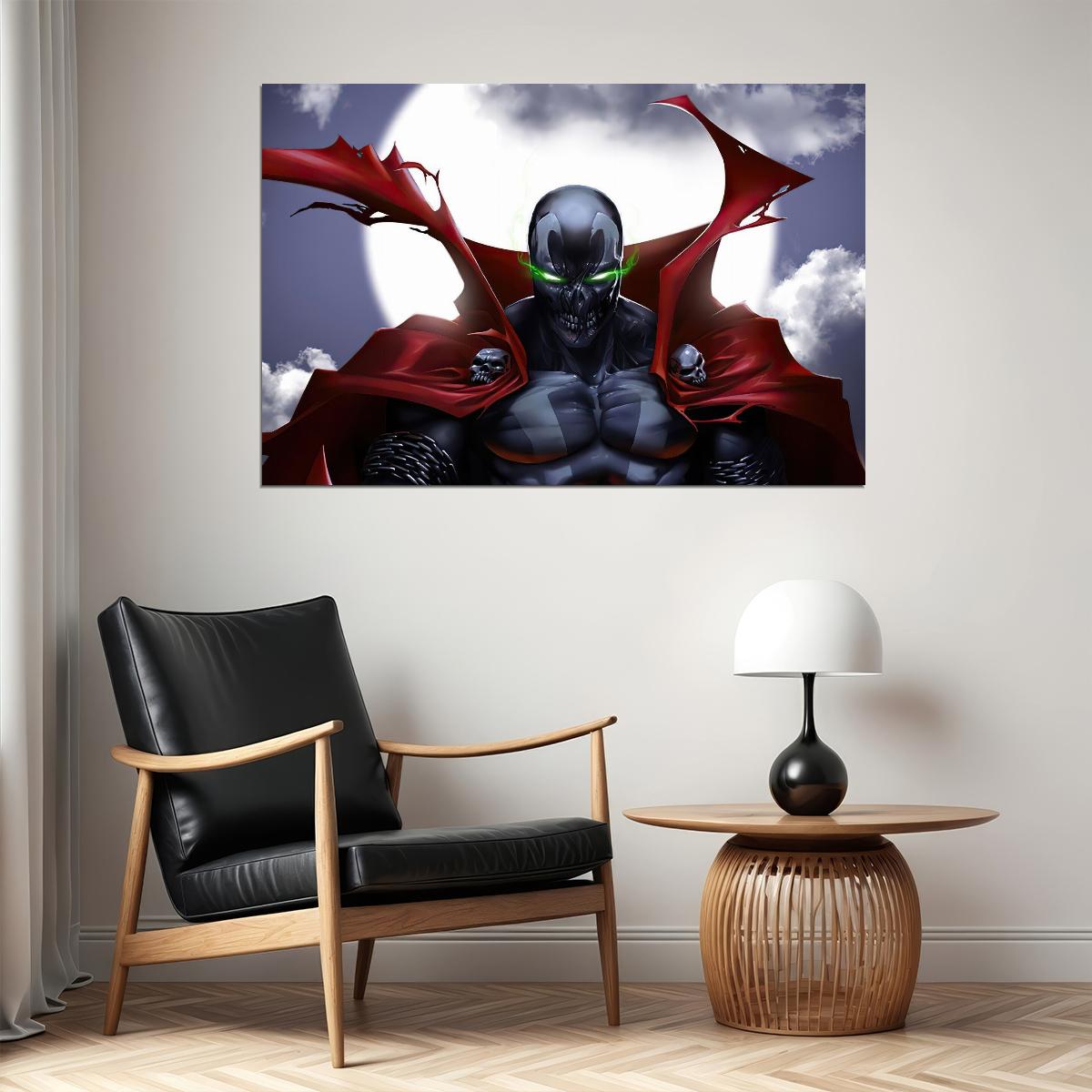 Spawn Comic Book Poster Iconic Antihero Print - xonomax